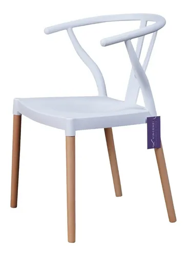 Silla Wishbone Blanca