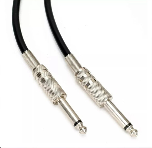 Cabo Mxt P10 X P10 5m Para Guitarra, Violão, Baixo E Teclado