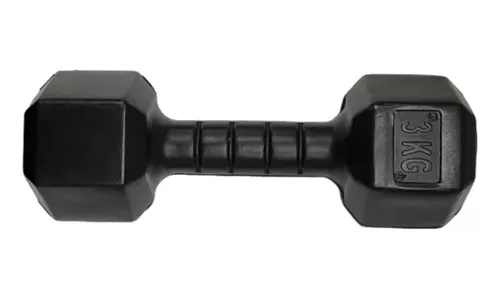 Par De Mancuernas De 3kg Pvc