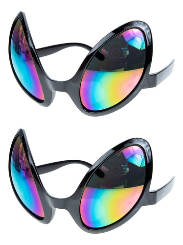 Gafas De Sol Alien, Accesorios Navideños Divertidos, 2 Unida