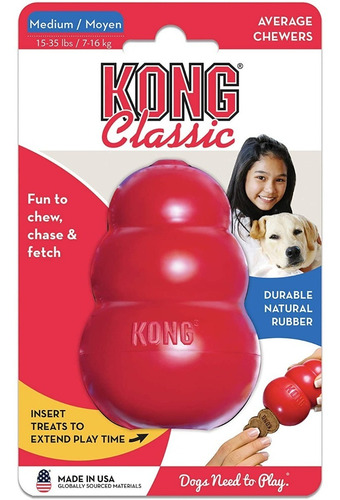 Imagem 1 de 3 de Enriquecimento Ambiental: Kong Classic Extra Grande