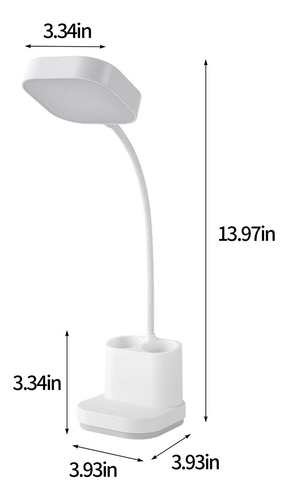Nueva Lámpara De Mesa Plegable Led Con Enchufe For