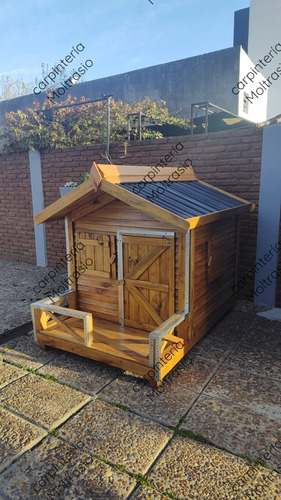 Cucha Grande Modelo Premium En Madera