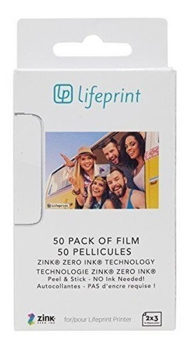 Papel Lifeprint 50 Pack 2x3