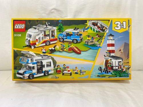 Lego Creator Caravan Family Holiday 766 Pcs Mod 31108