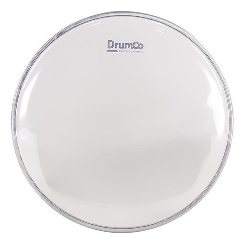 Parche Para Batería Reinforce Clear 2 De 10 Dr-10rc2 Drumco