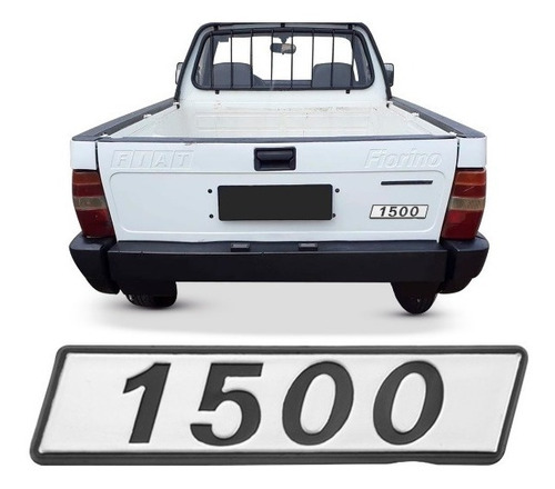 Emblema 1500 Regua - Fiat Modelo (antigo) #005235