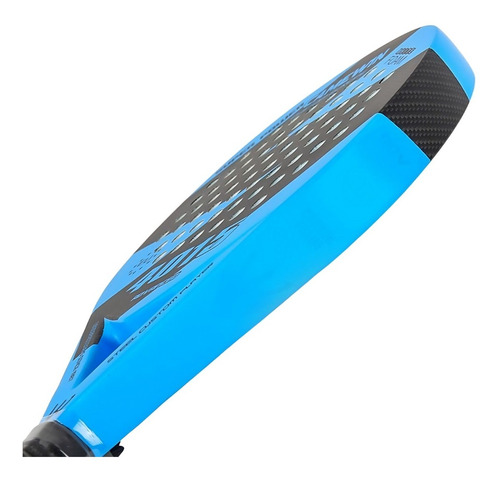 Imagen 3 de 5 de Pala Padel Carbono Híbrido 38mm Con Bolso Deporte Playa