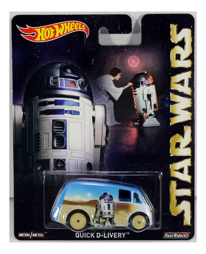 Hot Wheels Star Wars Cultura Pop Series R2-d2 Rápido D-liver