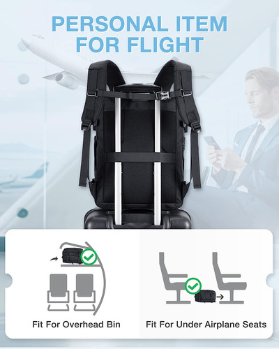 Bagsmart Mochila De Viagem Para Computador Portátil, 40l ...