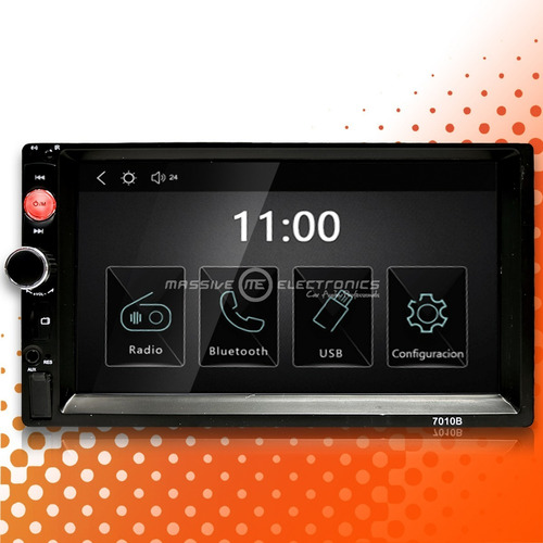 Pantalla 7 Plg Bluetooth Mp5 Mirrorlink Usb Doble Din No 1
