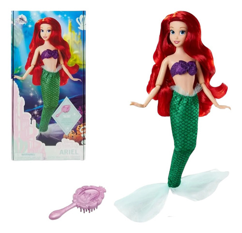 Muñeca Articulada Princesa La Sirenita Disney Store Importad