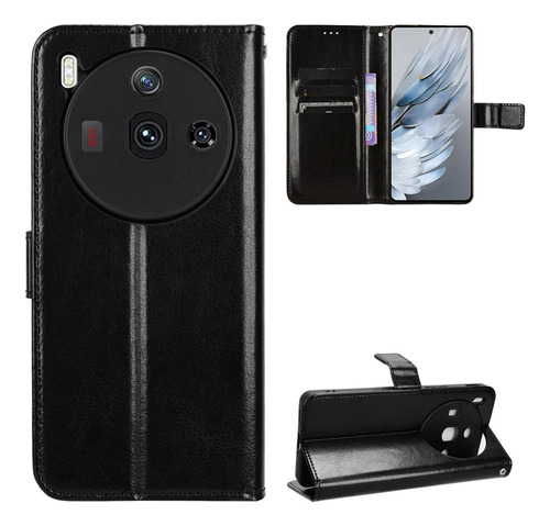 Funda Para Nubia Z50 Z50s Pro Ultra Voltear Cuero Card