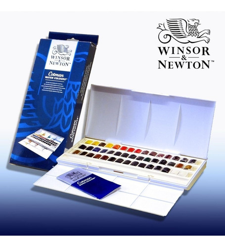 Acuarelas Winsor & Newton Cotman Studio Set X45