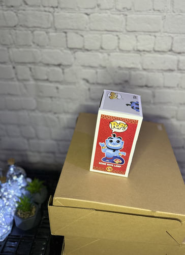 Funko Pop Disney Aladdin Genio Con Lampara 476 Genie W/lamp (Usado)