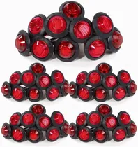 Comprar 50pzs Plafones Led Cromado Para Camión Trailer Micro 12v