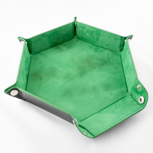 Imagen 6 de 6 de Bandeja Hexagonal Para Dados De Rol - Enchanted Forest