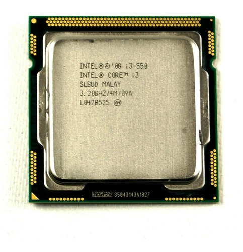 Procesador Intel Core I3 550 2c 4t 3.2ghz Socket 1156 Oem