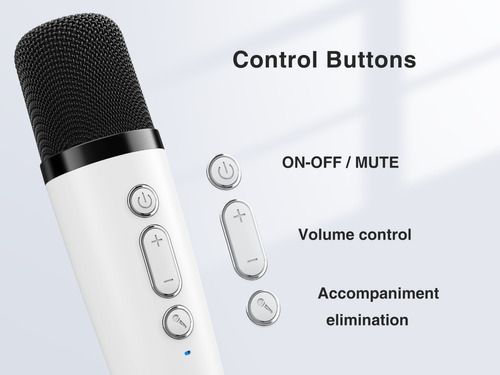 Microfono Fifine E1 Wireless White Color Blanco