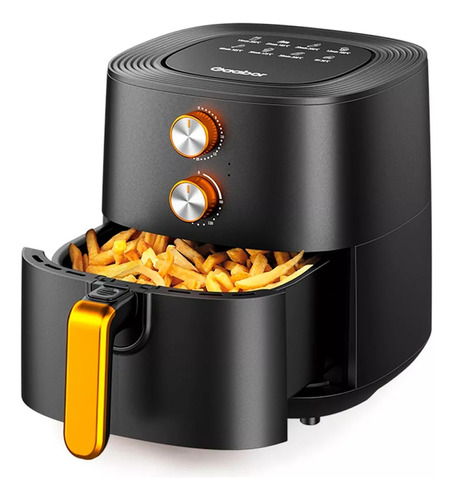 Fritadeira Elétrica Sem Óleo 6l Gaabor Air Fryer Jumbo Cor Preto