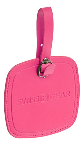 Etiqueta De Equipaje Swiss Gear Jumbo Pink, Diseñada Para Eq