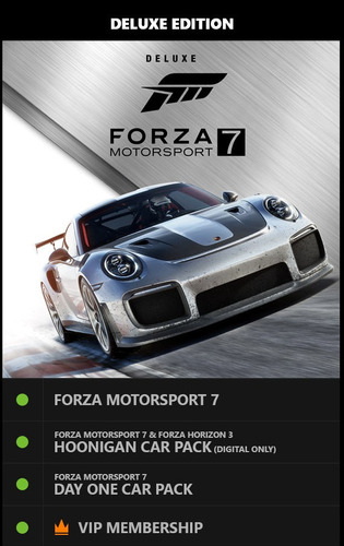 Motorsport Forza Motorsport 7 Deluxe Edition