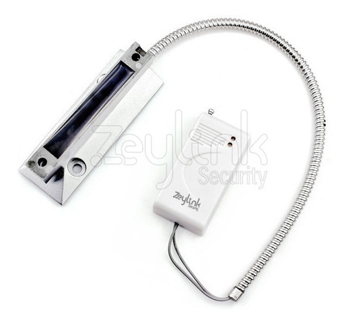 Imagen 3 de 4 de Sensor Magnético Inalámbrico Cortinas Metálicas 433 Mhz