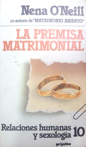 La Premisa  Matrimonial Nena  Oneill Grijalbo Usado #