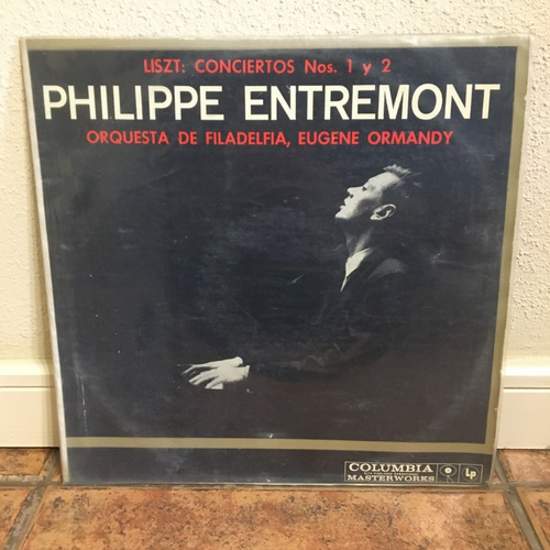 Antiguo Vinilo Lp Philippe Entremont, Piano - Sello Columbia