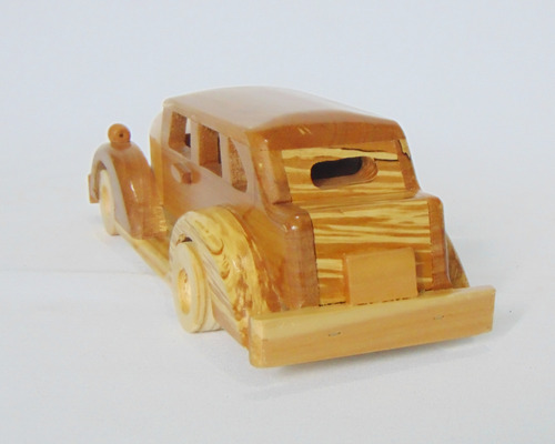 Autos De Madera. Juguete Artesanal. Varios Modelos Sedán Madera