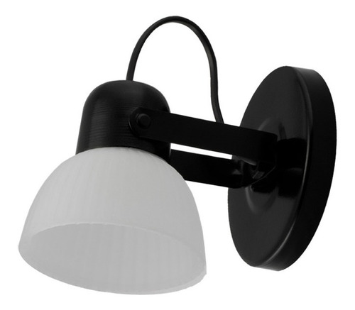 Lampara Aplique Spot Tulipa De Vidrio 1 Luz