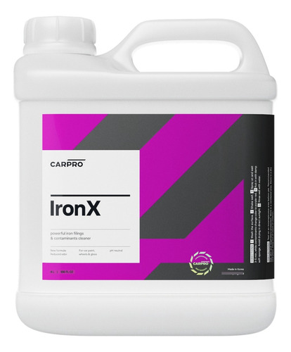 Carpro Ironx Descontaminante Ferrico Ph Neutro 3,8l