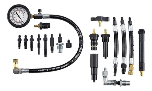 Kit Manometro De Compresion Diesel 0-1000 Psi Maddox S/tiend