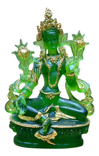 Estatua De Buda Sentado, Figura De Buda, Manualidades Verde