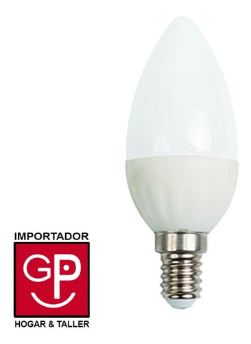 Lampara Vela Led 5w E14 30.000hrs. Luz Cálida 220v