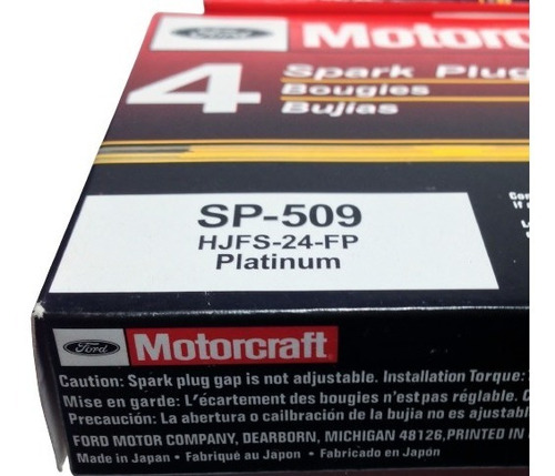 Bujias Motorcraft Sp-509 Platinum Ford Explorer Eddie B 4.6