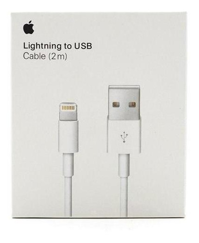 Cable Datos Lightning A Usb 2 Metros Apple