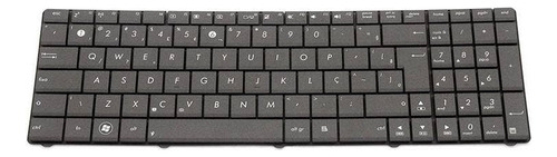 Teclado Para Notebook Asus N53ta N53t Preto Abnt2 Marca Bringit