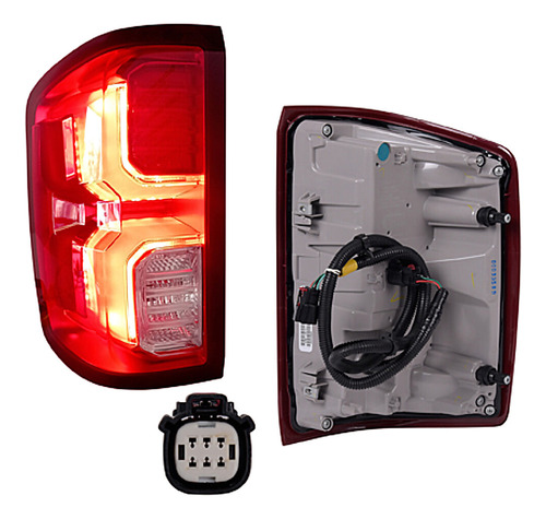 Calavera Garantizada Izq C/leds Depo Silverado 1500 16 - 18