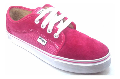 Zapatillas Gamuzadas Skate Con Corderito Interno