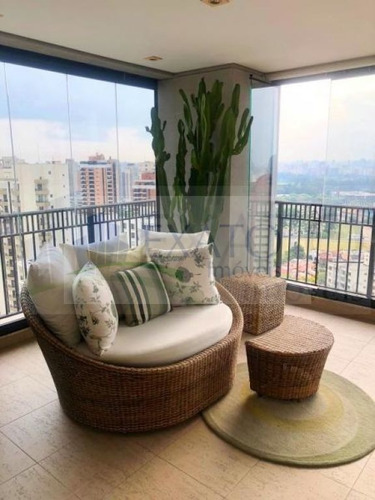 Imagem 2 de 15 de Paraiso Alto Padrao 310m² 4 Dormitorios 3 Suites 5 Vagas Terraço Goumert Vista Total Ibirapuera - Em43615