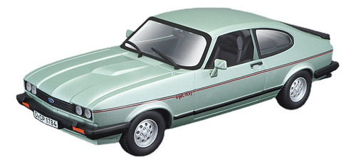 Modelo En Miniatura 1:24 Ford Capri 1600gt(1982)-verde Claro
