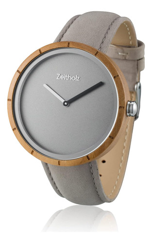 Zeitholz Reloj De Madera Unisex - Modelo Sebnitz, Hecho A Ma