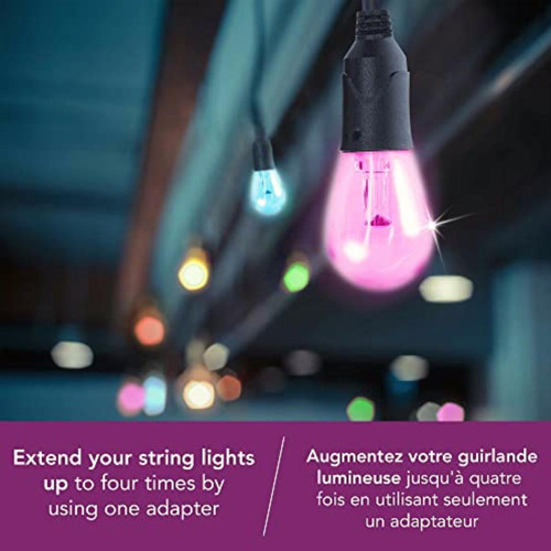 Lloyd's Serie De 12 Focos Led Inteligentes Rgb Para Exterior