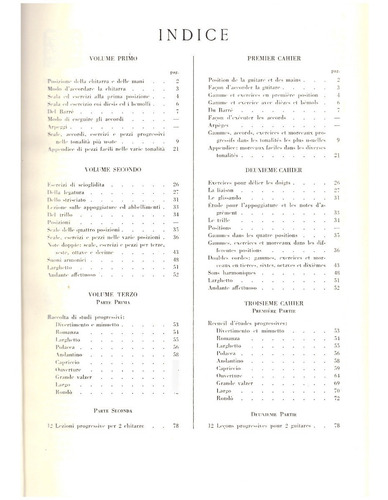 Metodo Completo Per Chitarra / Método Completo Para Guitarra., De Fernando Carulli. Guitar Method Editorial Ricordi S.r.l. Milano, Tapa Blanda, Primera Edición En Italiano, 1983