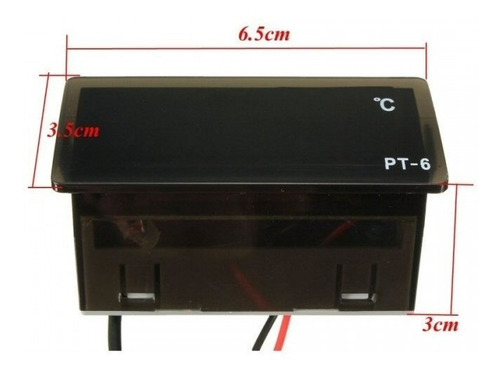 Termómetro Digital Pt-6 Se Conecta A 220v, -40 A +110 ºc