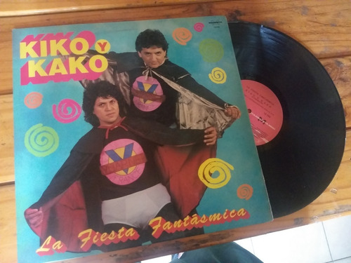 Kiko Y Kako La Fiesta Fantasmica Vinilo 1992 Cumbia Merengue