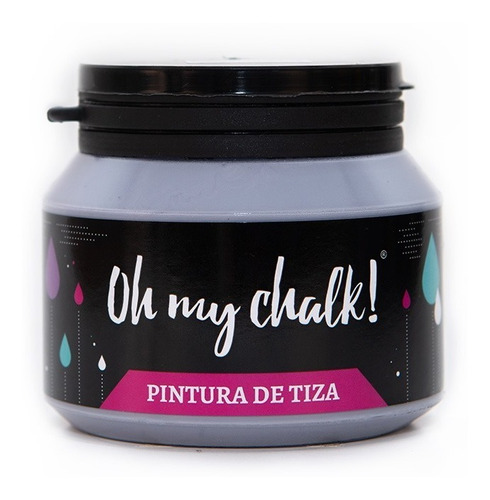 Oh My Chalk! Pintura De Tiza French Grey 210 Cc.