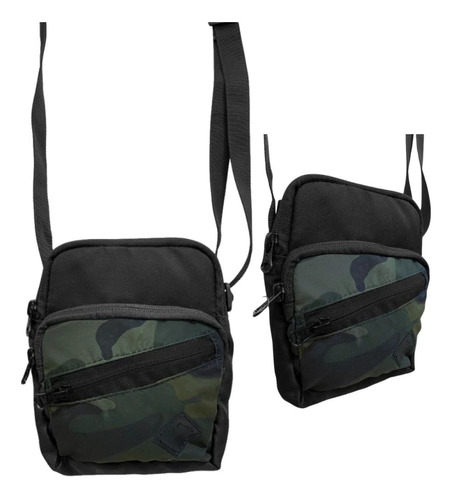 Bolsa Pequena Transversal Tiracolo Shoulder Bag Camuflada