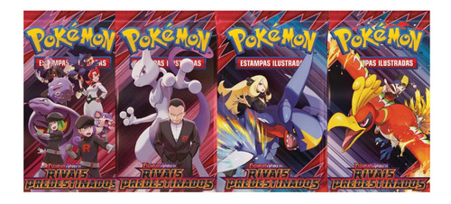 Rivais Predestinados Blister Quadruplo Eevee Pokemon Tcg